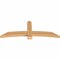 Ekena Millwork Bellingham Timber Gable Bracket, Western Red Cedar, 72"W x 27"H x 3 1/2"D x 5 1/2"F, 9/12 Pitch GBW072X27X0406BEL00SWR - alternate 3